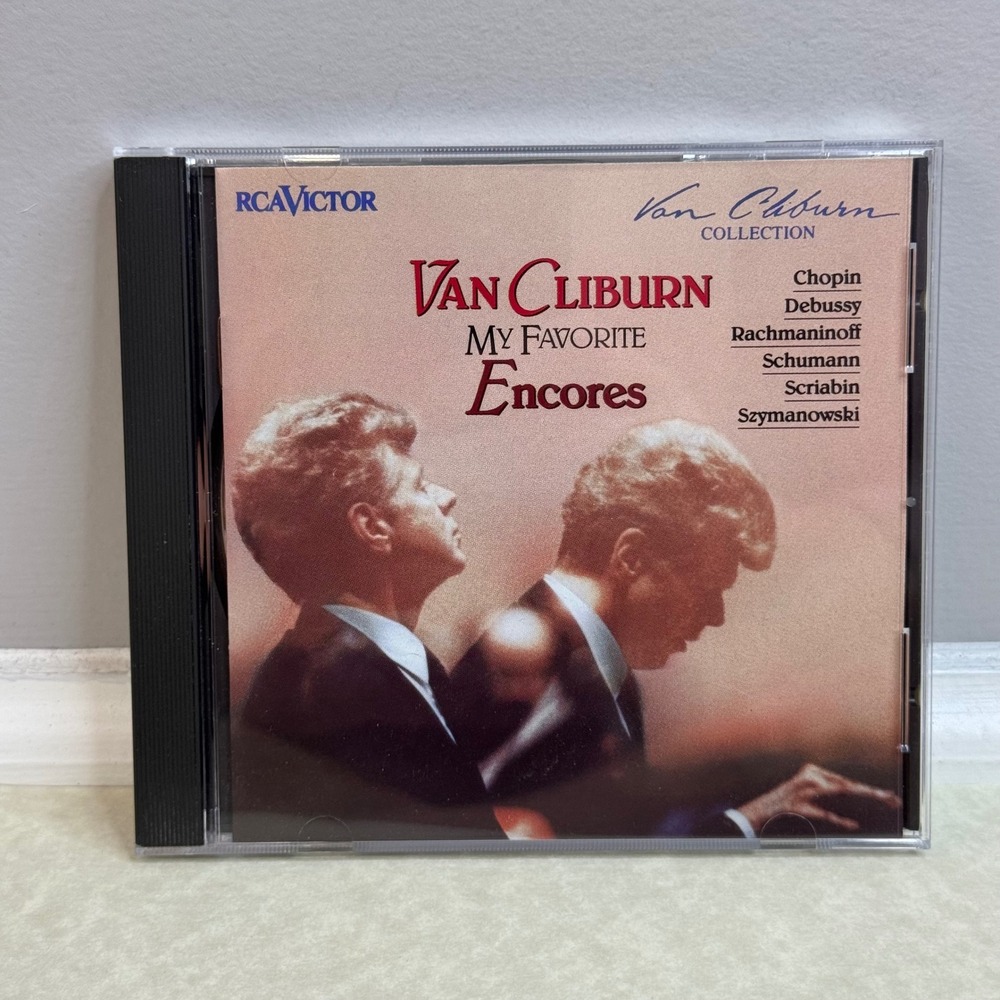 Van Cliburn: My Favorite Encores (CD 1991 BMG)‎ Chopin Debussy Rachmaninoff